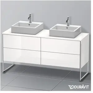 Duravit XSquare Meuble sous-vasque, 4 tiroirs, XS4927B2222, pas cher