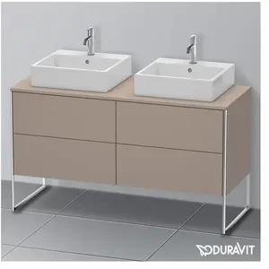 Comparateur de prix : Duravit XSquare Meuble sous-vasque, 4 tiroirs, XS4926B4343,