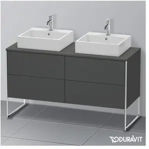 Duravit XSquare Meuble sous-vasque, 4 tiroirs, XS4926B4949, pas cher