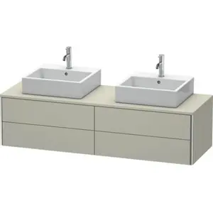 Duravit XSquare Meuble sous-vasque, 4 tiroirs, XS4917B6060, pas cher