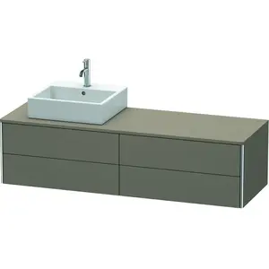 Duravit XSquare Meuble sous-vasque, 4 tiroirs, XS4914L9090, pas cher