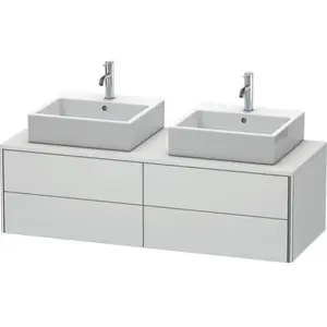 Duravit XSquare Meuble sous-vasque, 4 tiroirs, XS4916B3636, pas cher