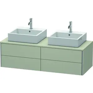 Duravit XSquare Meuble sous-vasque, 4 tiroirs, XS4916B6060, pas cher