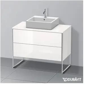 Duravit XSquare Meuble sous-vasque, 2 tiroirs, XS492102222, pas cher
