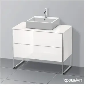 Duravit XSquare Meuble sous-vasque, 2 tiroirs, XS492108585, pas cher