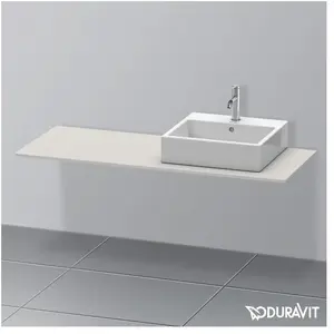 Duravit XSquare Plan de toilette, XS060GR0707, pas cher