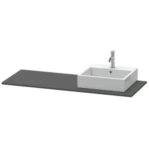 Duravit XSquare Plan de toilette, XS060GR4949, pas cher