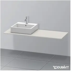 Duravit XSquare Plan de toilette, XS060GL0707, pas cher