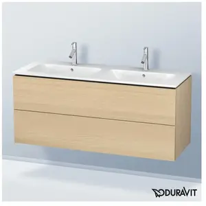 Duravit L-Cube Meuble sous-vasque, 2 tiroirs, LC625807171, pas cher