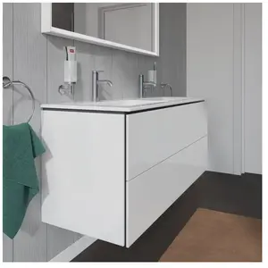 Duravit L-Cube Meuble sous-vasque, 2 tiroirs, LC625802222,