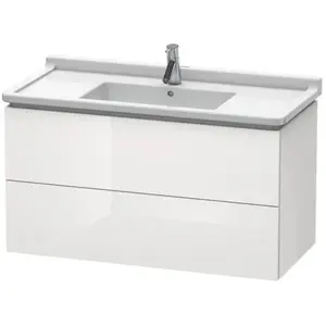 Duravit L-Cube Meuble sous-vasque, 2 tiroirs, LC626602222, pas cher