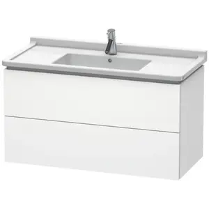 Duravit L-Cube Meuble sous-vasque, 2 tiroirs, LC626601818, pas cher