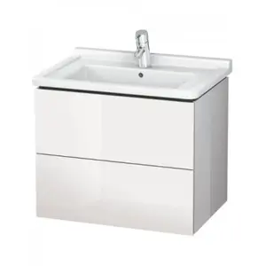 Duravit L-Cube Meuble sous-vasque, 2 tiroirs, LC626402222, pas cher