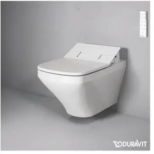 DURAVIT DURASTYLE - ABATTANT WC JAPONAIS À FOND CREUX AVEC SENSOWASH S pas cher