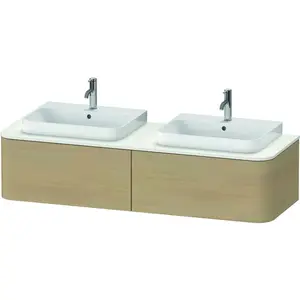 Duravit Happy D.2 Meuble sous-vasque, 2 tiroirs, HP4946B7171, pas cher
