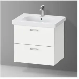 Duravit XBase Meuble sous-vasque, 2 tiroirs, XB618901818, pas cher