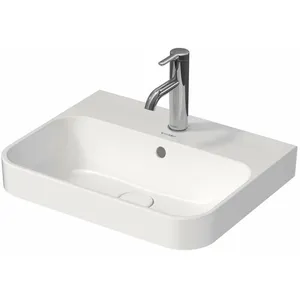 Lavabo - DURAVIT - Happy D.2 Plus - 500x400 mm - Blanc Alpin - Montage inclus pas cher