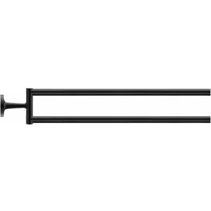 Duravit Starck T Porte-Serviette en Laiton Noir Mat Taille UniqueVendu paramazon