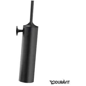 Duravit Starck T Porte-brosse WC avec brosse, 0099464600,