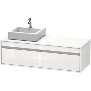 Duravit Ketho Meuble sous-vasque, 2 tiroirs, KT6697L2222, pas cher