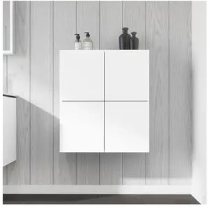 Duravit L-Cube Armoire mi-haute, 2 portes, LC116701818, pas cher