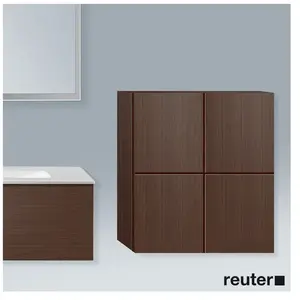 Duravit L-Cube Armoire mi-haute, 2 portes, LC116706969, pas cher
