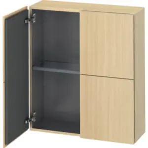 Duravit L-Cube Armoire mi-haute, 2 portes, LC116707171, pas cher