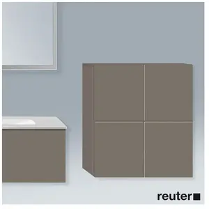 Duravit L-Cube Armoire mi-haute, 2 portes, LC116709090, pas cher