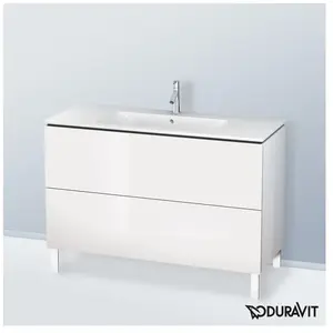 Duravit L-Cube Meuble sous-vasque, 2 tiroirs, LC662802222, pas cher