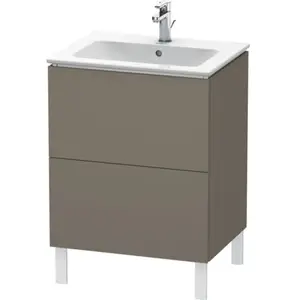 Duravit L-Cube Meuble sous-vasque, 2 tiroirs, LC662509090, pas cher