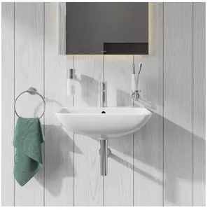 Me by Starck - Lavabo 55x44 cm, avec un trou pour robinet, blanc alpin 2335550000 - DuravitVendu paramazon