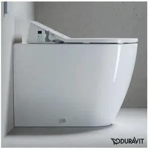 Me by Starck wc sur pied pour SensoWash®, dos au mur, - Duravit pas cher