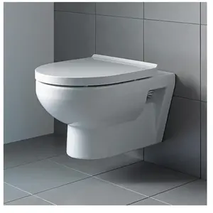 Duravit - No.1 wc suspendu, rimless, 365x540mm, sortie horizontale,Vendu paramazon