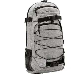 Forvert Sac à dos unisexe New Louis. Taille unique Flannel Light Grey pas cher