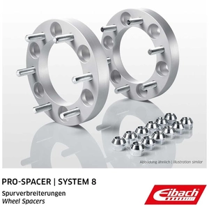Comparateur de prix : Ecartement des roues élargi Pro-Spacer EIBACH, par ex. pour Toyota, Ssangyong, Hyundai, Opel, Mazda