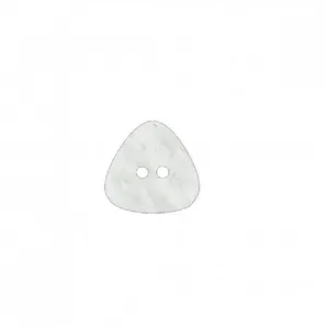 Boutons Triangle en polyester 18 à 23mm - Prym Blanc (23 - BLANC) - Bl...