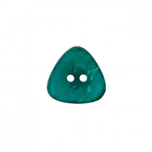 Boutons Triangle en polyester 18 à 23mm - Prym Vert (18 - PETROLE) - V...