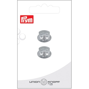 Comparateur de prix : Prym Arrêt de Cordon 15 mm Transparent 2 pcs