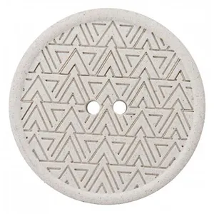 Boutons Recyclés chanvre/polyester 20 mm X 2 - Prym Gris Clair - Gris ...