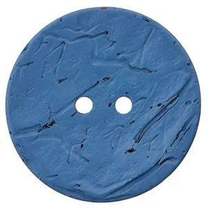 Non communiqué Boutons Coco 23 mm X 2 Beige - Union Knopf(...) - Bleu