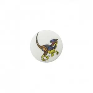 Bouton Dinosaure Polyester à queue 15mm - Prym Velociraptor Multicolor...