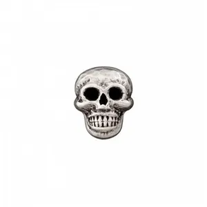 Non communiqué Boutons Tête de mort 18mm x 2 - Prym(...) - Gris