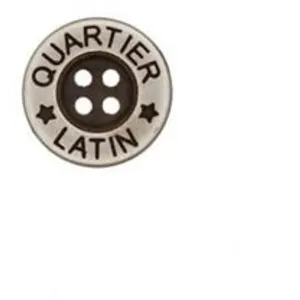 Boutons Jeans Quartier Latin 16mm X 4 - Prym Argent Vieilli gris - Arg...