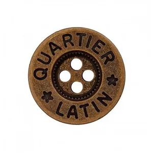 Boutons Jeans Quartier Latin 20mm X 3 - Prym Argent Vieilli gris - Arg...