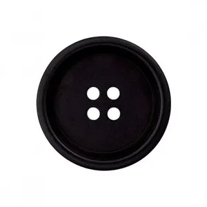 Non communiqué Boutons de chemise en Corozo 4 trous 15mm X4 - Prym(...) - Noir
