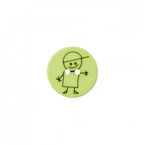Non communiqué Boutons Garçon polyester 15mm X3 - Prym(...) - Vert Clair