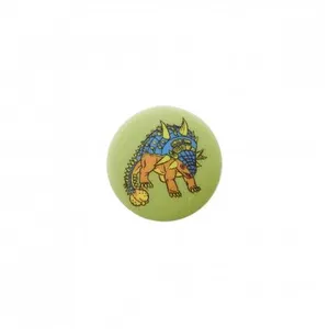 Prym Boutons Dinosaure polyester à queue 15mm X3 -(...) - Ankylosaure Vert