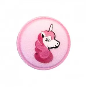 Non communiqué Boutons Licorne polyester à queue 18mm X2 - Prym(...) - Rose