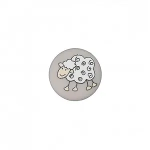 Non communiqué Boutons Moutons à queue 15mm X3 - Prym(...) - Gris