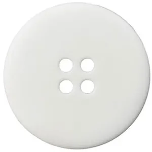 Non communiqué Boutons Loch 4 trous Noir 18mm X 3 - Union Knopf(...) - Blanc